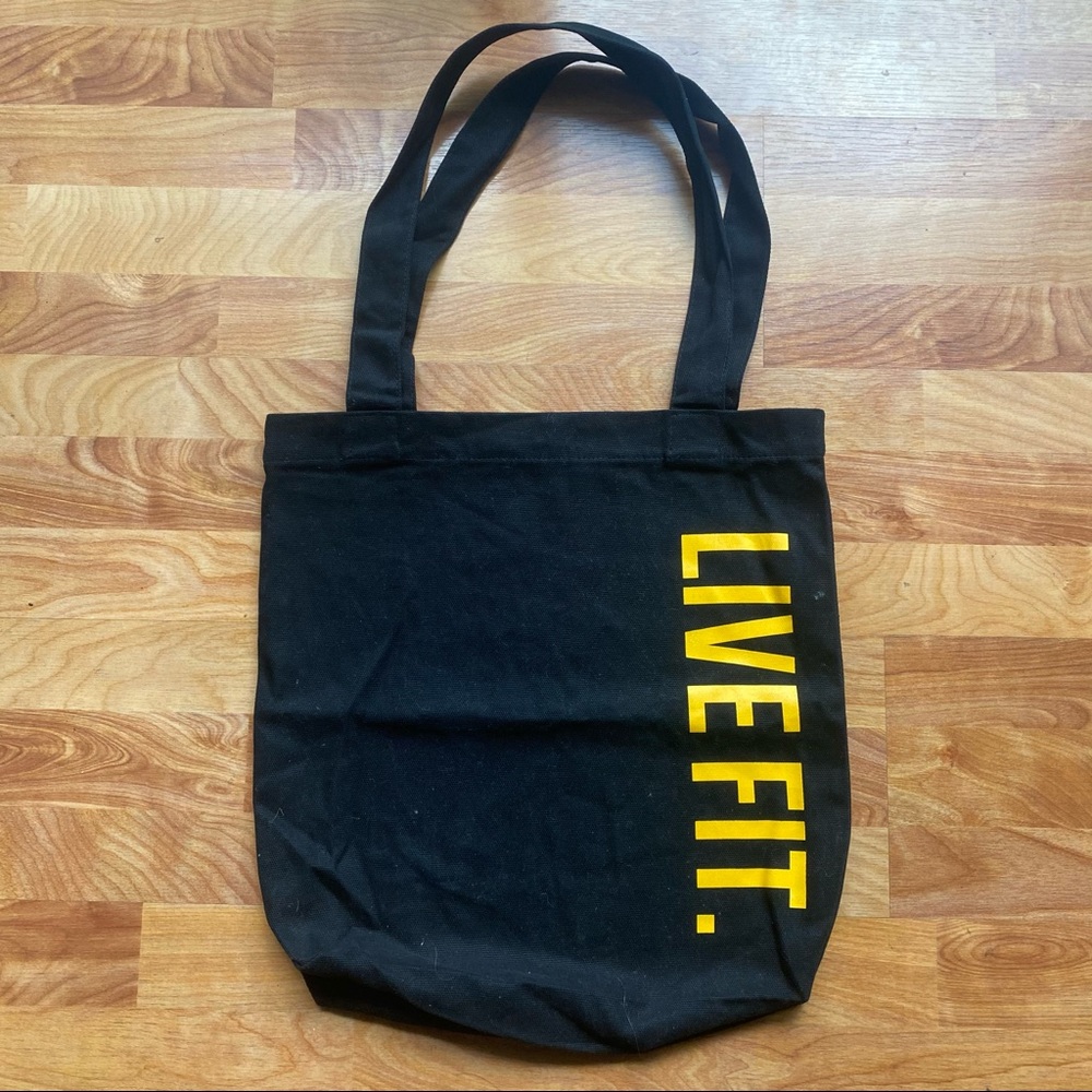 LIVE FIT Tote bag
